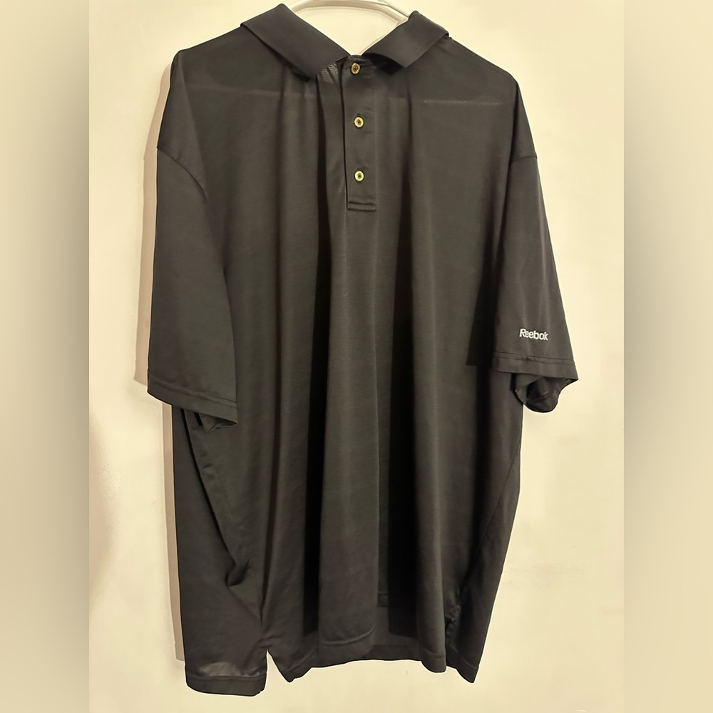 Black Reebok Polo